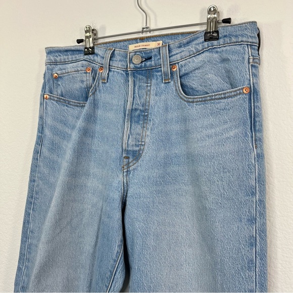 Levi’s Wedgie Straight Jeans in Fully Baked color size 30 - Picture 3 of 12